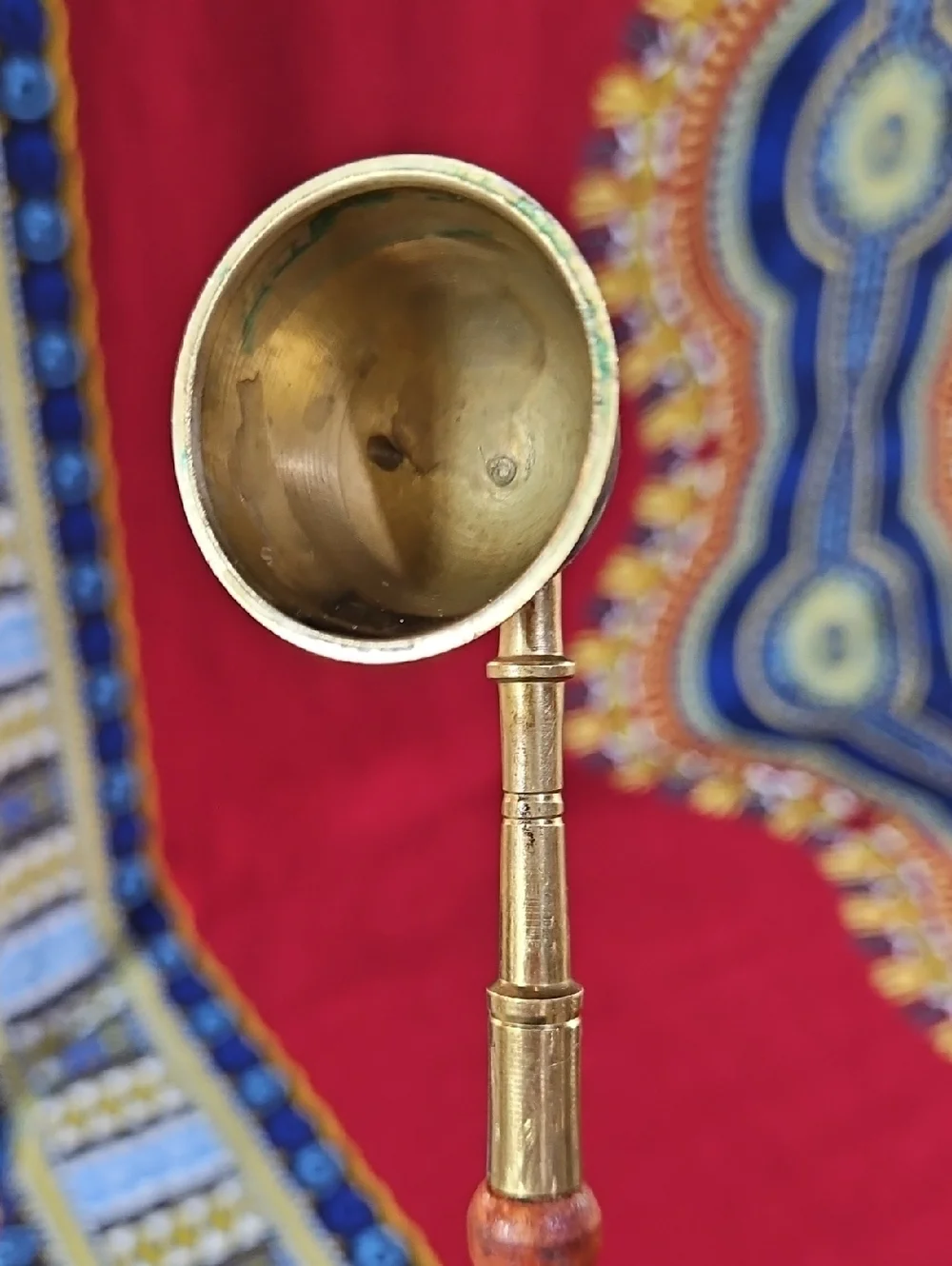 Brass Candle Snuffer with Extra Long 13.5